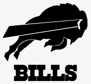 Buffalo Bills Logo Black And White , Png Download - Nfl Buffalo Bills Logo, Transparent Png, Free Download