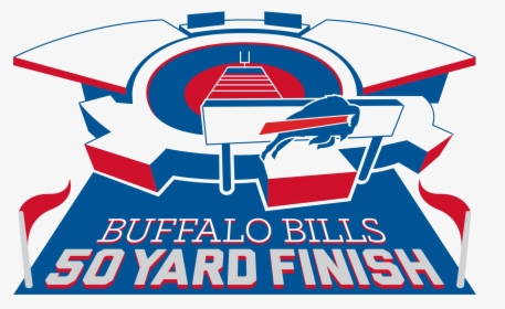 Buffalo Bills 50 Yard Finish, HD Png Download, Free Download