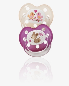 Baby Nova Silicon Orthodontic Pacifier Deco 2 Pcs Size - Pacifier, HD Png Download, Free Download