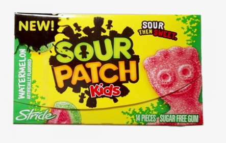 Sour Patch Kids Gum, HD Png Download, Free Download
