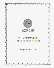 Page Design Border Drawing, HD Png Download, Free Download