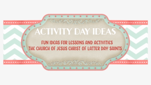 Activity Day Ideas - Teacher, HD Png Download, Free Download