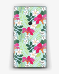 Tropical Flowers Skin Nokia Lumia - Wallet, HD Png Download, Free Download