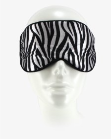 Satin Sleep Mask Leopard Or Zebra Print - Headpiece, HD Png Download, Free Download
