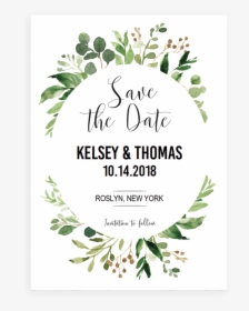 Clip Art Templates Png For - Save The Date Template Png, Transparent Png, Free Download