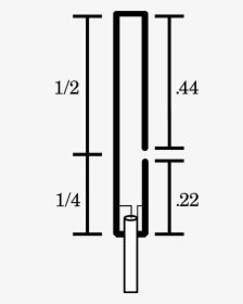 Antenna Slim Jim Diagram - Calligraphy, HD Png Download, Free Download