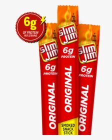 Snack Sticks - Slim Jim Nutrition Facts, HD Png Download, Free Download