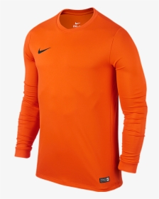 Nike Park Vi Ls Tee - Nike Orange Football Shorts, HD Png Download, Free Download