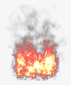 Flames Clipart Real Flame - Realistic Fire Transparent Background, HD Png Download, Free Download