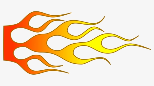 Flame Logo Designs Clipart - Racing Flame, HD Png Download, Free Download