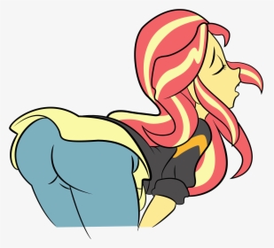 Sunset Shimmer My Little Pony - Mlp Equestria Girls Kiss, HD Png Download, Free Download
