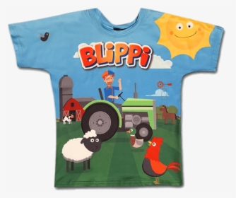 Blippi T Shirt Clip Arts - Blippi Tractor T Shirt, HD Png Download, Free Download