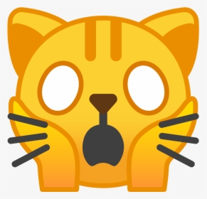 Transparent Screaming Cat Png - Cat Emoji Sad, Png Download, Free Download