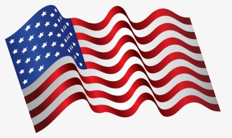 Waving American Flag Png - American Flag Waving Transparent, Png Download, Free Download