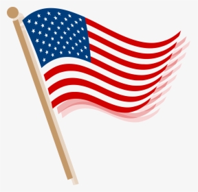 Usa Flag Clip Art Png Picture Library Library - American Flag Clip Art Png, Transparent Png, Free Download