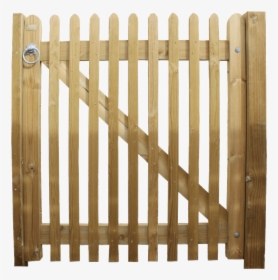 Download Traditional Wooden Garden Gate Transparent - Fence Gate Png, Png Download, Free Download