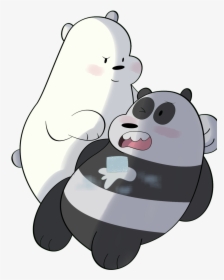 Transparent Panda Png Tumblr - Panda And Ice Bear, Png Download, Free Download