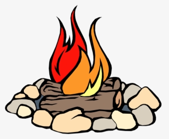 Clipart Fire - Clip Art Camp Fire, HD Png Download, Free Download