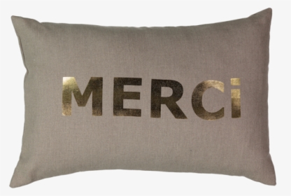 Merci Linen Cushion In Coconut - Cushion, HD Png Download, Free Download