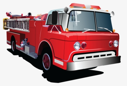 Fire Engine Png - Fire Truck Vector Png, Transparent Png, Free Download
