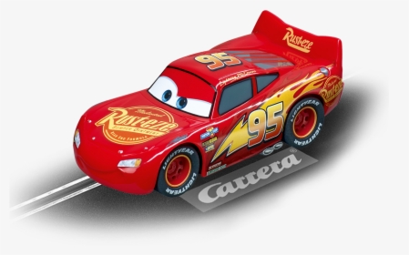 4082 Carrera Go Disney Pixar Cars 3 Lightning Mcqueen - Lightning Mcqueen Sideways Png, Transparent Png, Free Download
