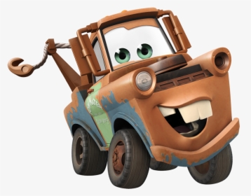 Mcqueen Clipart Black And White - Mater Disney Cars Png, Transparent Png, Free Download