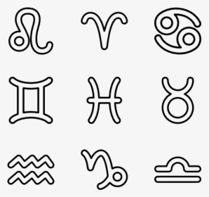 Zodiac Stroke - Objectives Line Icon, HD Png Download, Free Download