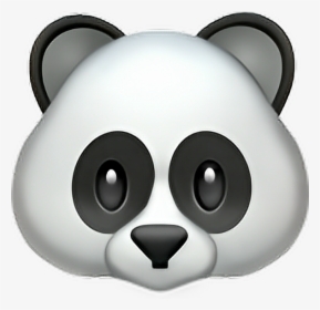 Giant Panda Emojipedia Sticker Iphone - Emoji Panda Png, Transparent Png, Free Download