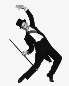 Dancer Fred Astaire - Top Hat And Cane Dancing, HD Png Download, Free Download