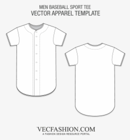 Clip Art Men Sport Tee Vecfashion - Dress Shirt Vector Template, HD Png Download, Free Download