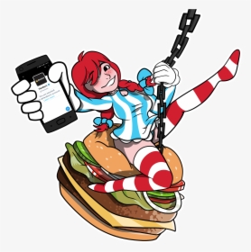 Wendy's Lol They Blocked Us, HD Png Download, Free Download