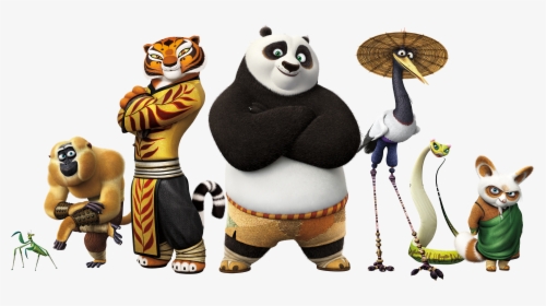 Kung Fu Panda Png - Kungfu Panda 3 Characters, Transparent Png, Free Download