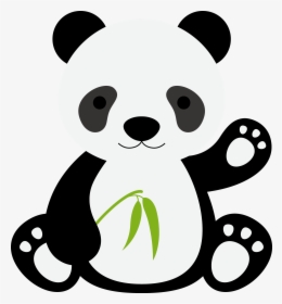 Giant Panda Tiger Gorilla Cartoon - Panda Vector Png Transparent, Png Download, Free Download