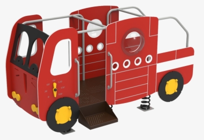 Ups-4016 Fire Truck - Toy Vehicle, HD Png Download, Free Download