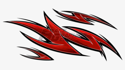 Fire Flare Red Vinyl Wrap - Fire Car Wrap Blue, HD Png Download, Free Download