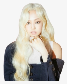 #jennie #blackpink #yg #aestethic #korea #korean #blonde - Jennie Kim, HD Png Download, Free Download
