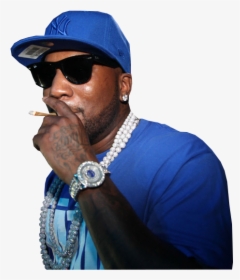 Young Jeezy Smoking A Blunt, HD Png Download, Free Download