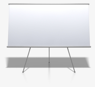 Blank Whiteboard On Stand 1600 Clr - Display Device, HD Png Download, Free Download