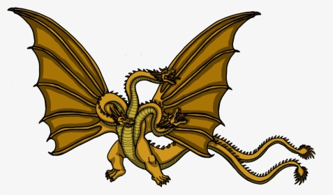 King Ghidorah - Drawing Godzilla King Of The Monsters, HD Png Download, Free Download