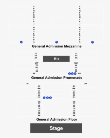 Playstation Theater Seating Chart General Admission, HD Png Download, Free Download