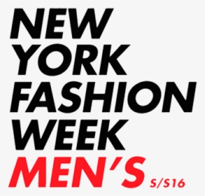 New York Fashion Week Men's Logo, HD Png Download, Free Download