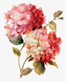 Transparent Floral Png - Watercolors Flower Painting Png, Png Download, Free Download