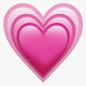 Transparent Heart Emoticon Png - Iphone Heart Emoji Png, Png Download, Free Download