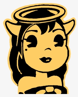 Transparent Angel Face Png - Bendy And The Ink Machine Characters, Png Download, Free Download