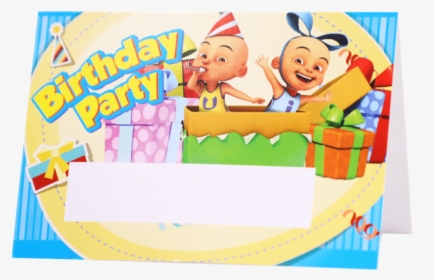 Upin Ipin Birthday Banner, HD Png Download, Free Download