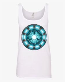 The Avengers Iron Man Arc Reactor T-shirt - Reactor Iron Man Png, Transparent Png, Free Download
