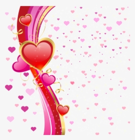 Hearts Background Png Background Valentine Vector, Transparent Png, Free Download