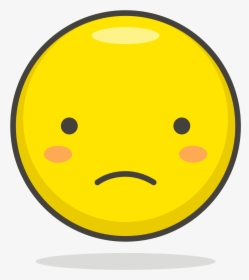 Frowny Face Png - Speechless Emoji, Transparent Png, Free Download