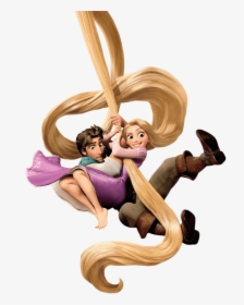 Rapunzel Hanging - Tangled Rapunzel Feet And Flynn Rider, HD Png Download, Free Download