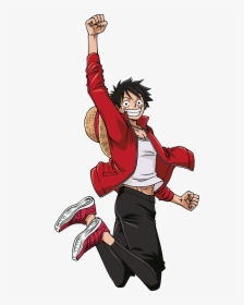 Transparent One Piece Luffy Png - Monkey D Luffy Modern, Png Download, Free Download